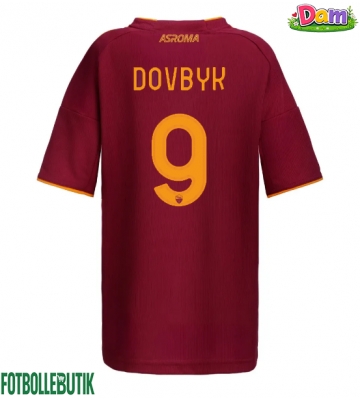 AS Roma Artem Dovbyk #9 Hemmatröja Kvinnor 2025-26 Kortärmad